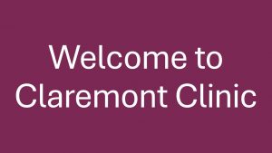 Welcome to Claremont Clinic